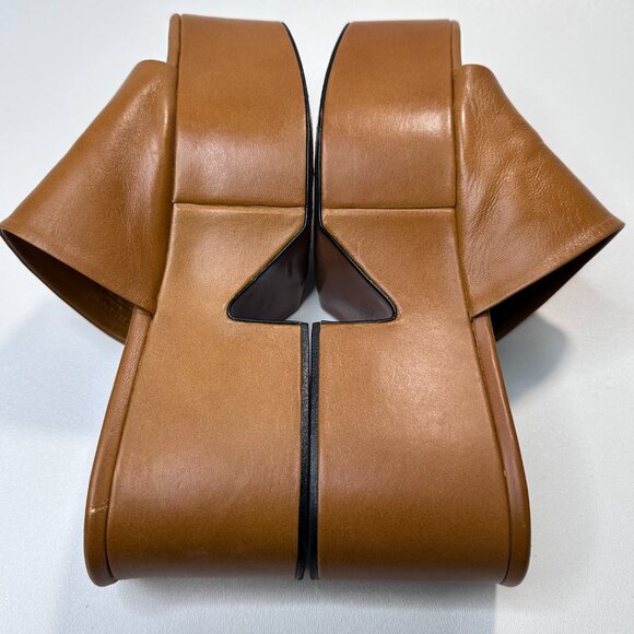 Zara Chunky High Heeled Platform Sandals - Picture 7 of 13